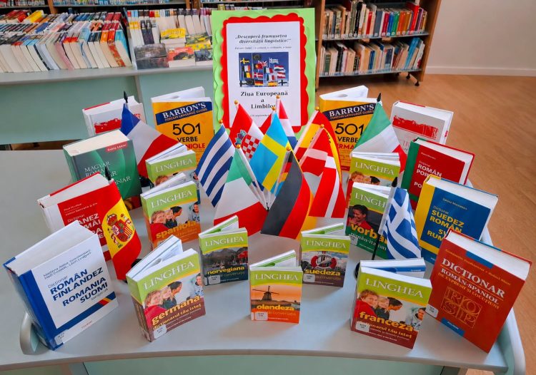 26 septembrie, ziua în care Europa își celebrează limbile. Eveniment la Biblioteca „Petre Dulfu”