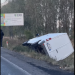 Un alt accident pe DN1C, Baia Mare–Cluj: o autoutilitară a ajuns în afara carosabilului