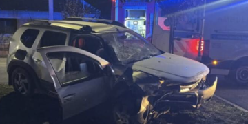 Accident mortal la Seini. Un șofer de 39 de ani a murit după ce s-a răsturnat cu mașina