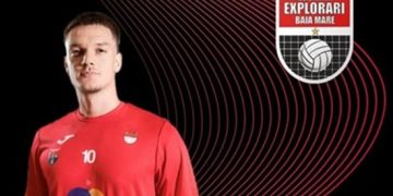 Volei. Claudiu Urian, noul ridicător al echipei Știința Explorări Baia Mare