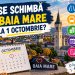 Ce se schimbă în Baia Mare de la 1 octombrie? Lucrări, taxe, transport și evenimentele care dau tonul lunii octombrie
