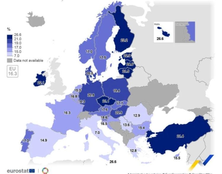 ALARMANT: România, printre țările cu cea mai ridicată rată a obezității din Europa