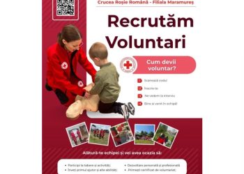 Vrei să devii voluntar? Crucea Roșie Maramureș își mărește echipa