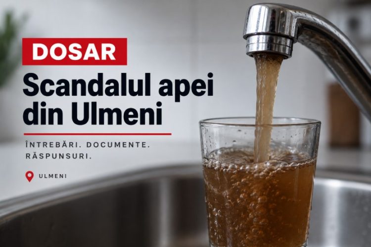 DOSAR | Scandalul apei din Ulmeni: Diana Chiș cere răspunsuri. Ce nu lămurește răspunsul final al VITAL