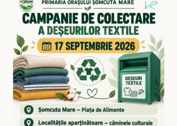 Hainele vechi nu ajung la gunoi! Campanie de colectare a textilelor în Șomcuta Mare
