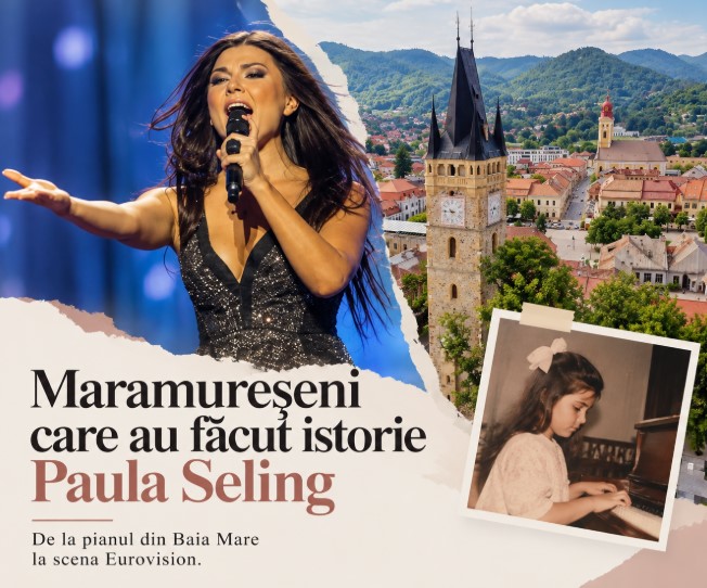 Maramureșeni care au făcut istorie: Paula Seling, de la pianul din Baia Mare la scena Eurovision