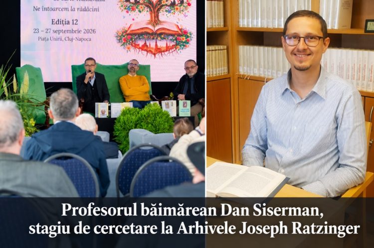 Dan Siserman, profesor la Filosofie Baia Mare, printre cercetătorii de la Institutul Joseph Ratzinger