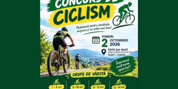 Concurs de ciclism la Fărcașa. Copiii și tinerii sunt așteptați la start