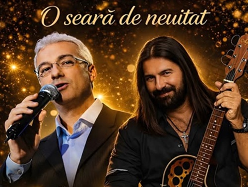 Cătălin Crișan și Gheorghe Gheorghiu aduc „O seară de neuitat” în Baia Mare