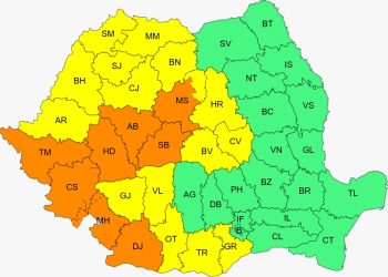 Maramureșul, sub avertizare meteo – Caniculă vineri, apoi furtuni și vijelii