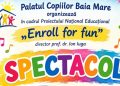 Spectacol de muzică și culoare la Târgu Lăpuș, organizat de Palatul Copiilor