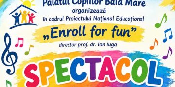 Spectacol de muzică și culoare la Târgu Lăpuș, organizat de Palatul Copiilor