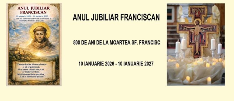 Sfânta Liturghie arhierească de hram, celebrată la Satu Mare de PS Vasile Bizău, în Anul Jubiliar Franciscan