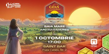 Baia Mare devine, pentru o zi, capitala jocurilor de societate. Campionatul Național de CATAN ajunge în Maramureș