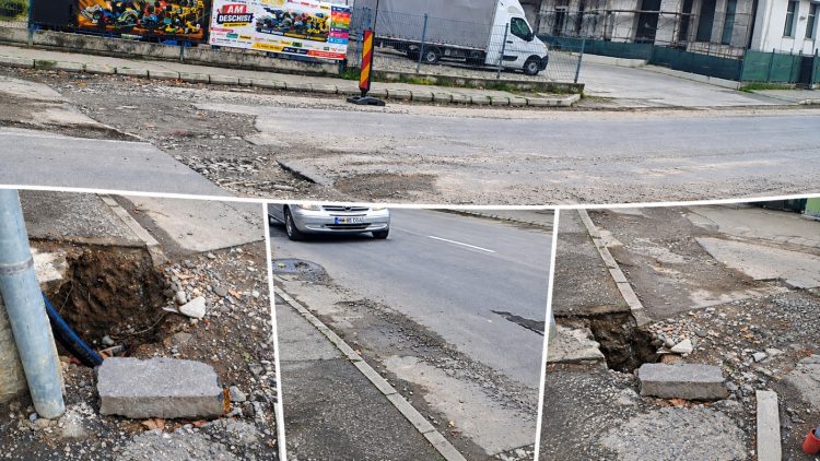 Sighetu Marmației, bombardat de nepăsare: strada Gheorghe Șincai, imaginea unei administrații fără stăpân