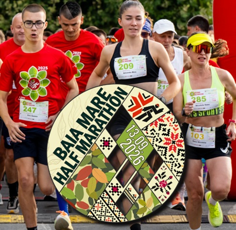 Baia Mare Half Marathon 2026 – Baia Mare aleargă pe 13 septembrie