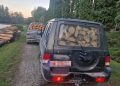 Polițiștii au oprit mai multe transporturi de lemn la Săpânța și Sarasău. Ce nereguli au găsit
