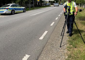 Atenție la viteză! Polițiștii maramureșeni desfășoară acțiunea europeană SPEED până pe 6 septembrie