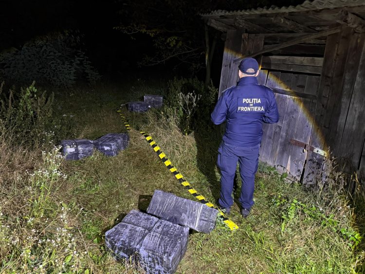 Focuri de avertisment la frontiera cu Ucraina – Contrabandiștii au abandonat 3.250 de pachete de țigări
