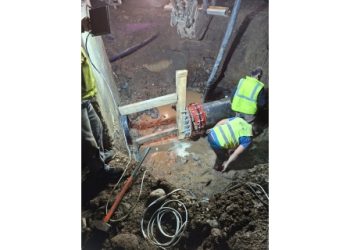 Remediere avarie la conducta de transport apa Dn 800 mm – Apa cu turbiditate ridicată persistă în continuare pentru utilizatorii din mai multe zone ale orașului Baia Mare
