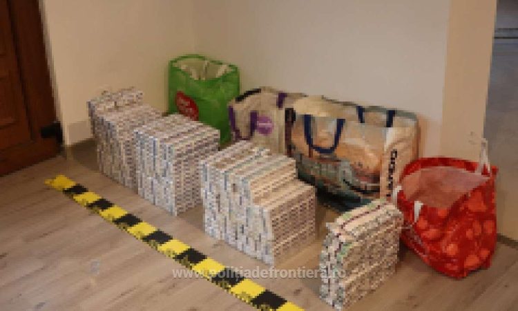 Percheziții în Maramureș – Peste 23.000 de țigarete, în valoare de 22.000 de lei, descoperite de polițiști
