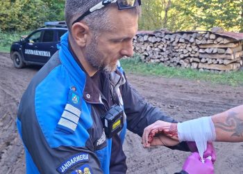 Bărbat atacat și mușcat de un câine în timp ce culegea ciuperci, în zona Valea Albă