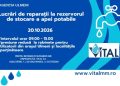 VITAL AGENȚIA ULMENI – Lucrări de reparații la rezervorul de stocare a apei potabile