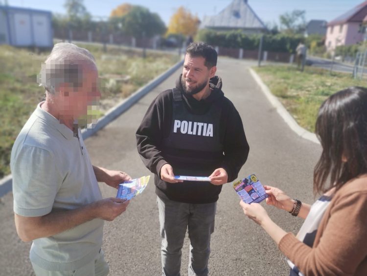 Șase activitități preventive desfășurate de polițiști pentru reducerea riscului de victimizare în cadrul conducătorilor auto