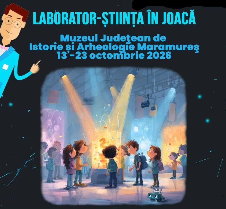 „Laborator – știința în joacă”, la Muzeul Județean de Istorie și Arheologie din Baia Mare