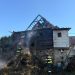 Incendiu la o anexă gospodărească din Rohia – Pompierii voluntari și militarii au intervenit pentru stingerea focului