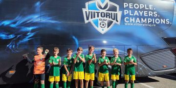 Micii fotbaliști din Vișeu de Sus, pe teren la Cupa Napoca