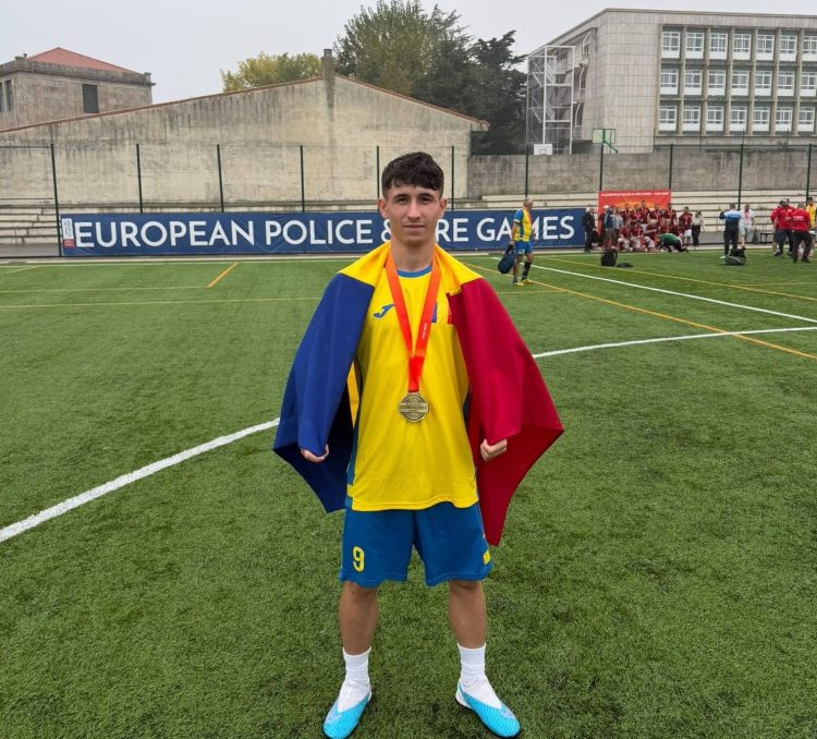 Performanță internațională – Un angajat al Penitenciarului Baia Mare, campion la minifotbal în Spania
