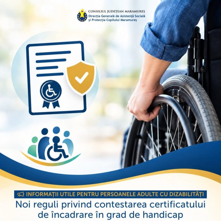 Reguli noi pentru persoanele cu dizabilități. Ce se întâmplă dacă își contestă certificatul de handicap?