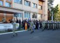 Jurământ militar la Baia Mare. Soldații Batalionului 813 Infanterie „Maramureș”, într-un moment solemn