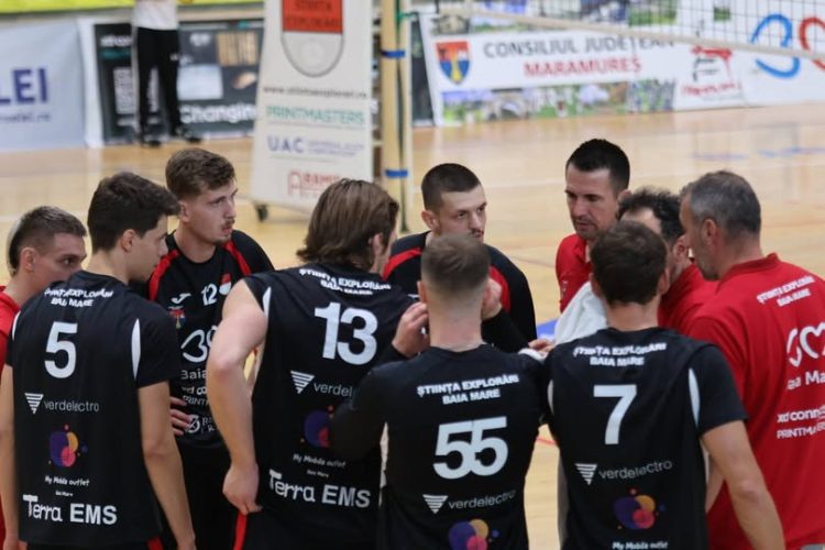 Volei. Știința Explorări Baia Mare, duel cu repetiție împotriva echipei CSU Știința București