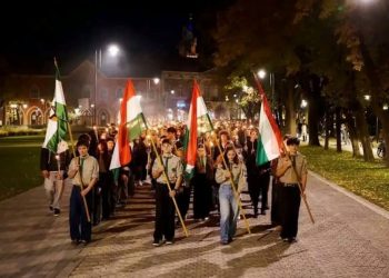 Unde a fost drapelul României? PNL și UDMR se încaieră la Satu Mare după un marș controversat!