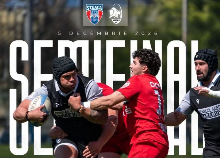 Rugby: CSM Știința Baia Mare va întâlni Steaua București în semifinalele Cupei României