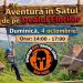 Aventură la Muzeul Satului din Baia Mare. Tiroliană, trasee cu obstacole și jocuri pentru copii