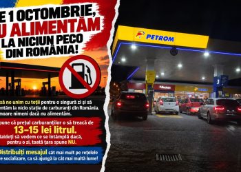„Nu alimentăm pe 1 octombrie”. Protestul viral de la pompă și problema pe care internetul o ignoră