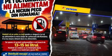 „Nu alimentăm pe 1 octombrie”. Protestul viral de la pompă și problema pe care internetul o ignoră