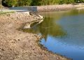 Lacul Bodi-Mogoșa, cu malurile descoperite. Va reuși ploaia să readucă apa la nivelul obișnuit?