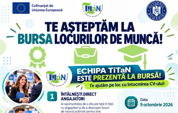Cauți un loc de muncă în Baia Mare? CV-uri gratuite și întâlniri cu angajatorii, pe 9 octombrie