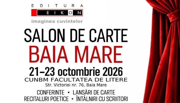 Mai citim? Baia Mare găzduiește trei zile de lansări de carte și întâlniri cu scriitori