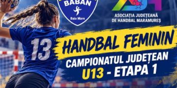 Handbal feminin: Baia Mare găzduiește prima etapă a Campionatului Județean U13. Șase meciuri programate sâmbătă