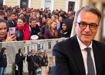 Lucian Mîndruță, ironic după protestul de la Cluj: „Nu sunăm la Karl Marx Hotline când ne bate soțul”