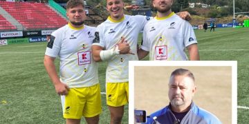 Trei tineri rugbiști din Baia Mare se pregătesc pentru Campionatul European U20 din Cehia