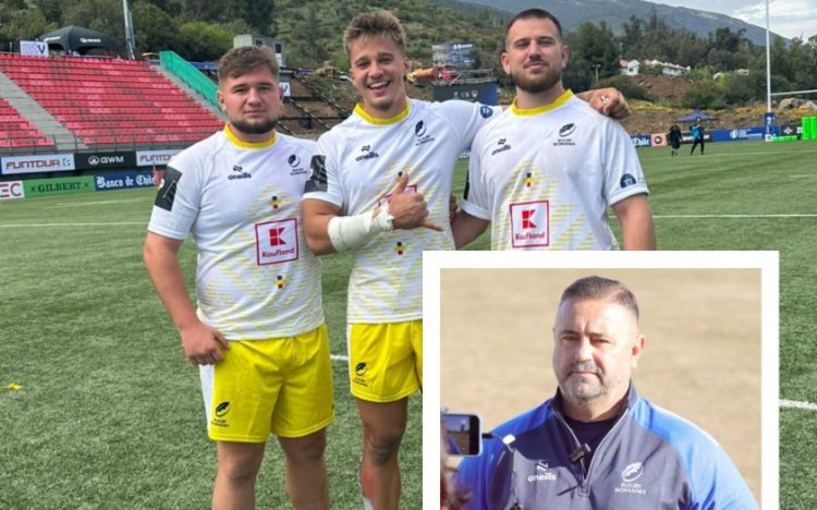Trei tineri rugbiști din Baia Mare se pregătesc pentru Campionatul European U20 din Cehia