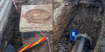 Groapa e la locul ei, indicatorul nu. Situație semnalată în Baia Mare