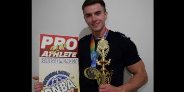 Jandarm din Satu Mare, dublu campion european la culturism și fitness. Marian Astalâș s-a calificat la Campionatul Mondial