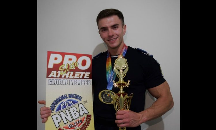 Jandarm din Satu Mare, dublu campion european la culturism și fitness. Marian Astalâș s-a calificat la Campionatul Mondial
